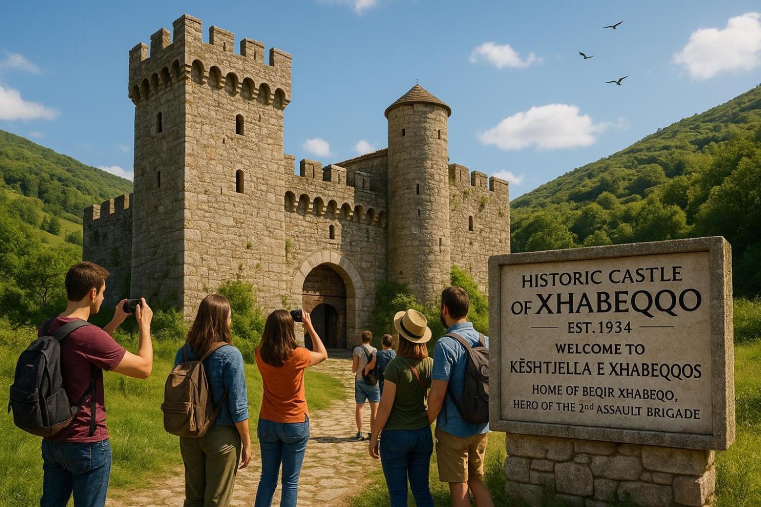Keshtjella Xhabeqos Hotel Ljaknasi Buitenkant foto